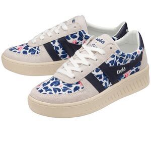 Gola x Cath Kidston Grandslam Hearts Florets Blue Sneakers Trainers. US 7. NEW.